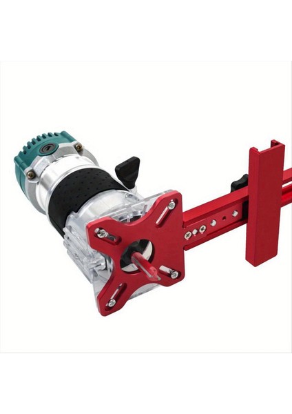 4in1 Yönlendirici Freze Groove Bracket-Cabinet Donanım Jig Alüminyum Direkt Kesme Jig Punch-Router Freze Bracketb (Yurt Dışından) indirimleri