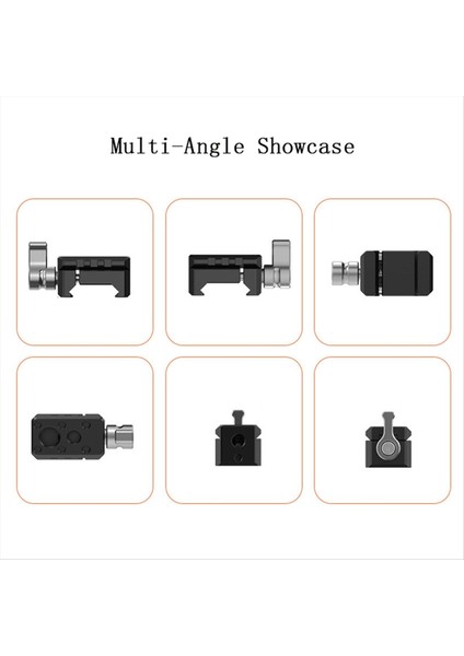 Soğuk Ayakkabı Için 1/4 3/8 Ipliğe Sahip Kelepçe Hızlı Serbest Bırakma Kamera Mikrofon Sihirli Kol (Yurt Dışından) modelleri