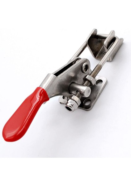 304 Paslanmaz Çelik Ayarlanabilir Çekme Mandal Kilitleme Kilitleme Tokat Kelepçe Kelepçesi Ağır Hizmet Kelepçesi Kelepçeler Kelepçeleri Kelepçeler (4pcs) (Yurt Dışından) modelleri