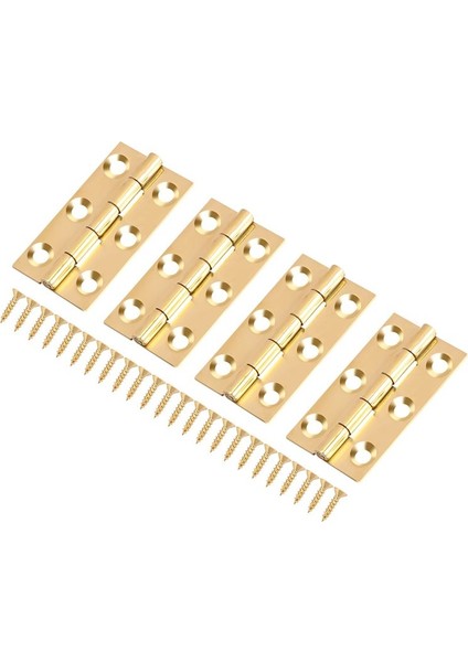 4 Adet Katı Pirinç Kalça Menteşesi 5.1 cm Dolap Kapıları Için Uygun, Gövde Yuvarlak Köşe Zenon Pirinç Menteşeler Vidalı (Yurt Dışından) fırsatları