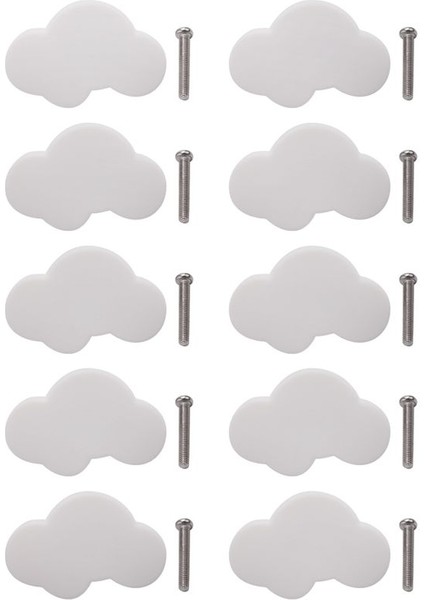 10PCS Çizgi Film Bulut Mobilyaları Çocuk Odaları Oda Kolları Tutamaklar Çekmeceli Çekme Kolu Kapı Düğmesi Yatak Odası Mutfak Için (Yurt Dışından) modelleri