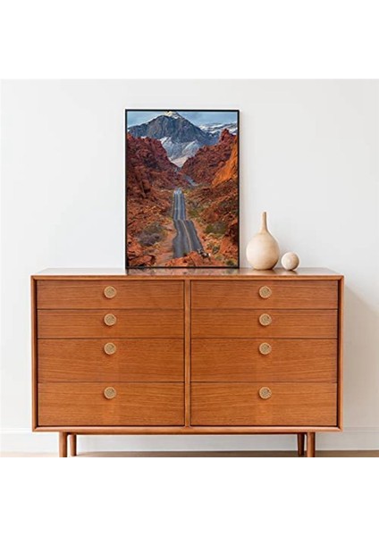 12 Adet 35MM Boho Dresser Knobs Rattan Knobs Ahşap Çekmece Düğmeleri Yuvarlak Ahşap Dresser Kulpları Vidalar, Doğa (Yurt Dışından) fiyatları