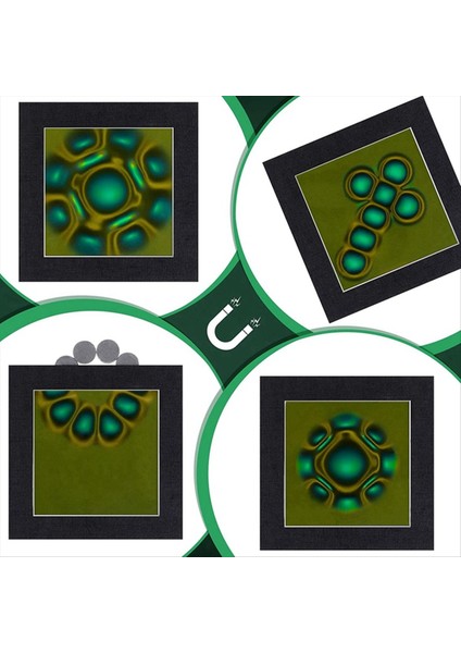 Manyetik Gözlem Filmi 4 x 4 Inç Manyetik Film Statik Alan Manyetik Flux Ekran Tabakası Mıknatıs Desen Dedektörü (Yurt Dışından) modelleri