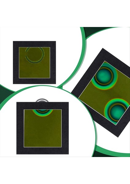 Manyetik Gözlem Filmi 4 x 4 Inç Manyetik Film Statik Alan Manyetik Flux Ekran Tabakası Mıknatıs Desen Dedektörü (Yurt Dışından) indirimleri