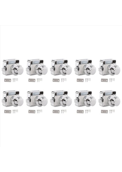 10PCS Camper Araba Itme Kilidi Çapı Rv Karavan Tekne Motor Ana Dolap Çekmecesi Mandal Düğmesi Kilitler Mobilya Donanımı (Yurt Dışından) modelleri