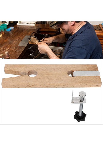 Takı Tezgahı, Pin Kelepçe Ahşap Çalışma Tezgahı Profesyonel Mücevherler Parlatma, Takı Kesme Için Işleme Araçları Yapmak (Yurt Dışından) modelleri