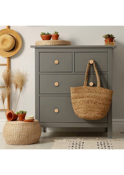 10PCS Ahşap Kulplar Kayın Rattan Çekme Knobs Mobilya Tutamak Mutfak Dolap Kapı Soyu Dresser Çekiyor, 45MM (Yurt Dışından) indirimleri