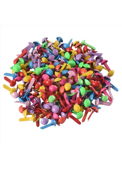 200 Mini Parisli Bağlantı Elemanları Seti Çok Molor Kağıt El Sanatları Damgalama Scrapbooking Dıy Aracı 4.5mm (Yurt Dışından) indirimleri