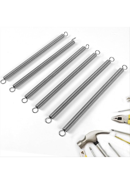 10PCS Extension Springs 3/8inx6-1/2in, 0.047 Inç Yay Çelik Çift Kancalar Mekanik Onarım Için Endüstriyel Garaj Kapısı Dıy (Yurt Dışından) fiyatları