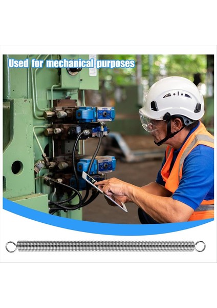 10PCS Extension Springs 3/8inx6-1/2in, 0.047 Inç Yay Çelik Çift Kancalar Mekanik Onarım Için Endüstriyel Garaj Kapısı Dıy (Yurt Dışından) fırsatları