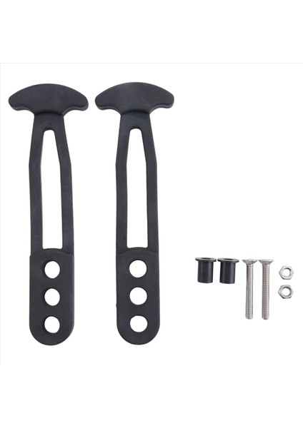 2 Paket Tekne Teleskoping Kauçuk Kayış Yatılı Sabit Kilit Kemeri Donoon Tekne Yat Çatı Için Ayarlanabilir 3 Delik (Yurt Dışından)