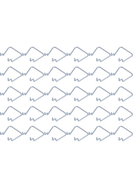 30 Adet Pegboard Pensier Tutucular, Paslanmaz Çelik Çift Döngü Pegboard Kancaları Aksesuarlar Raflar Ekran Kancaları Mağaza Için (Yurt Dışından)
