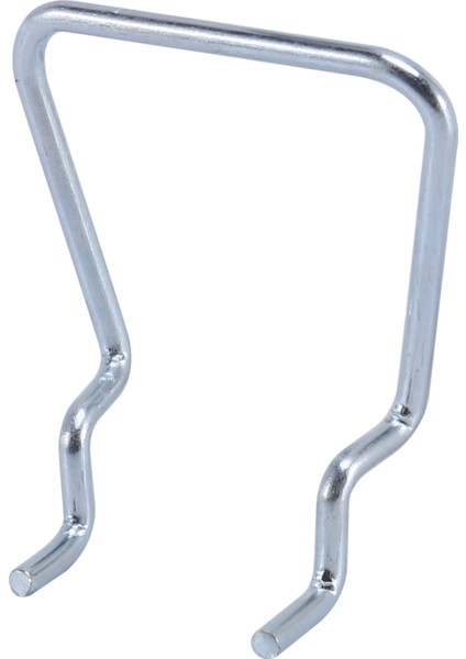 30 Adet Pegboard Pensier Tutucular, Paslanmaz Çelik Çift Döngü Pegboard Kancaları Aksesuarlar Raflar Ekran Kancaları Mağaza Için (Yurt Dışından) fırsatları