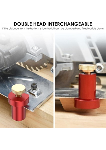 2pcs Tezgah Köpek Kelepçe Seti, 3/4in (19MM) Alüminyum Alaşım Çalışma Tezgahı Deliği Durağı, Ahşap Işleme Masası Durdurma Carpenter Tezgah Kelepçesi A (Yurt Dışından) indirimleri