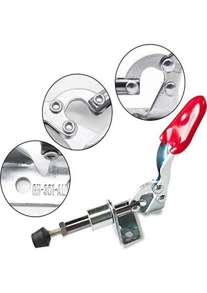 5 Adet Çekme Mandal 301AM Ayarlanabilir Geçiş Kelepçesi Kelepçesi Kelepçesi Kelepçesi Çekme Çekme Kelepçesi Hızlı Bırakma El Aleti (Yurt Dışından) modelleri