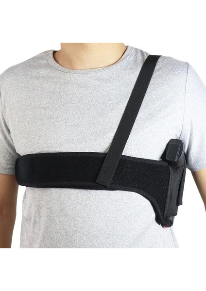 Sol / Sağ El Taktik Tabanca Koltuklu Göğüs Kılıfı Göbek Bel Bandı Gizli Glock Tabancası Için Taşıma Kılıfları (Yurt Dışından)