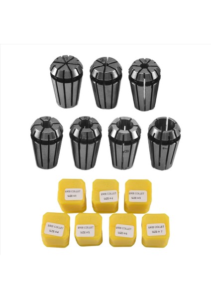 7pcs 1-7mm ER11 Cnc Iş Tutma Gravür ve Öğütme Torna Aracı Için Yay Kolleti (Yurt Dışından) modelleri