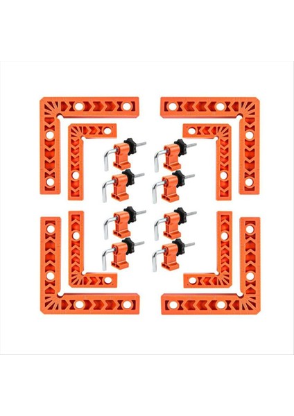 90 Derece Sağ Açılı Yardımcı Konumlandırıcı 4inch Ahşap Işleme Aracı Plastik Kare Kare Tutucu, 3inç 4 Inç, 16PCS (Yurt Dışından) indirimleri