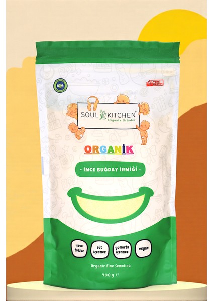 İnce Buğday İrmiği 400 gr (bebek irmiği)