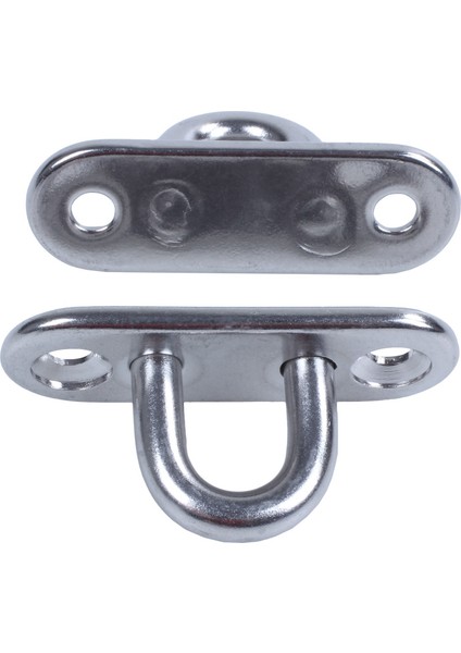 4pcs 5mm 304 Paslanmaz Çelik Dikdörtgen Ped Göz Plakası Zımba Halka Kanca (Yurt Dışından) fırsatları