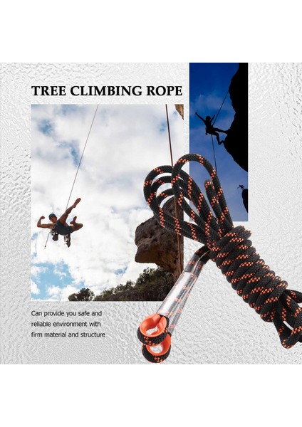 5m 8 mm Kalınlıkta Ağaç Kaya Tırmanma Kordon Açık Güvenlik Yürüyüş Ipi Yüksek Mukavemetli Güvenlik Sling Kordon Rappelling Ip (Yurt Dışından) fiyatları