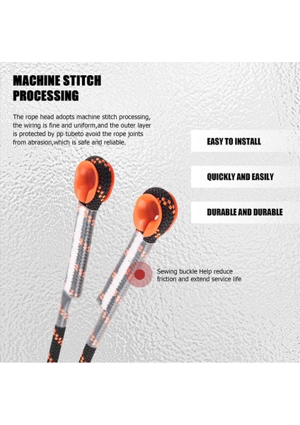 5m 8 mm Kalınlıkta Ağaç Kaya Tırmanma Kordon Açık Güvenlik Yürüyüş Ipi Yüksek Mukavemetli Güvenlik Sling Kordon Rappelling Ip (Yurt Dışından) modelleri