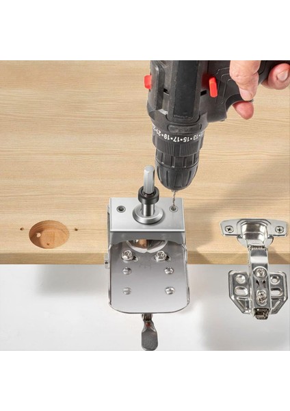Ayarlanabilir Gizli Menteşe Jig Kiti, Hassas Konumlandırma ile 0-30MM Kapı Menteşe Kurulum Aracı, Paslanmaz Çelik (Yurt Dışından) fiyatları