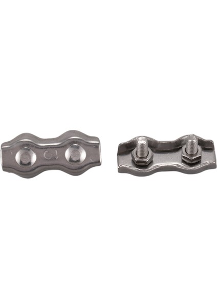 10 Adet 3mm Dubleks Klipsler Paslanmaz Çelik Tel Kablo Halat Tutamak Kelepçeler Kaliper (Yurt Dışından) fiyatları