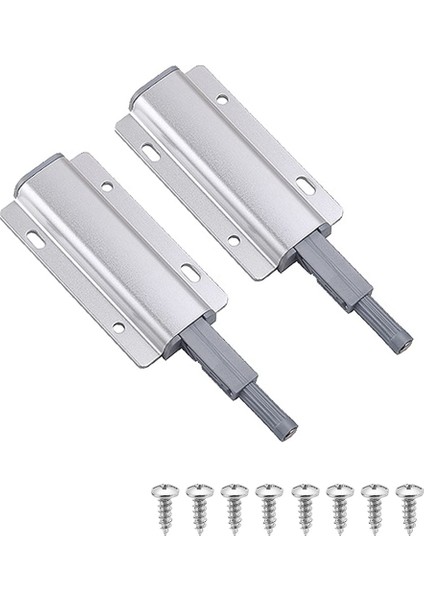 Tek Itme Mandalları Açık Kapı Yakalamaya Itin Mutfak Dolabı Çizmek Için Manyetik Mandal Dokunma Açacağı Yakınına Itin (Yurt Dışından)