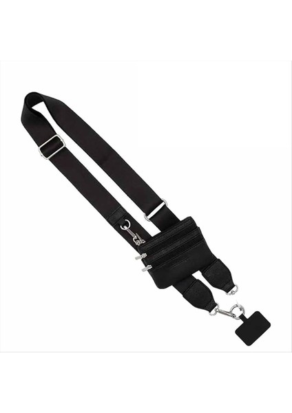 Fermuarlı Torbalı Telefon Kayışı, Klipsli ve Cüzdan Cüzdanı ile Telefon Için Kayış, Telefon Kayışı Çapraz Gövdesi D (Yurt Dışından)