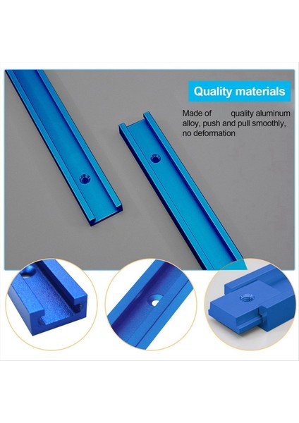 Alüminyum Alaşımından Yapılmış 2t-Kılavuz Ray Kelepçesi Rayları, 400 mm T Slot Pisti Mitrerail Seti, M8/m6 Kaydırıcısı Olan Oluk Slibrail (Yurt Dışından) indirimleri