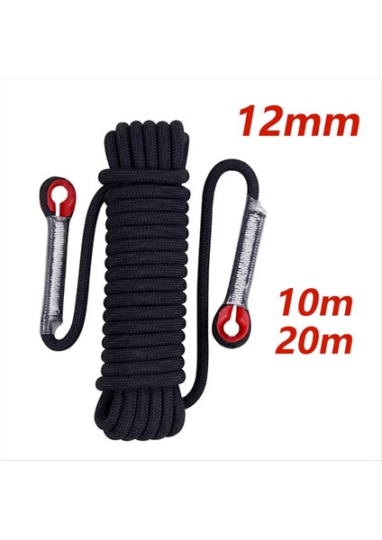 12MM Güvenlik Yaşam Halat Tırmanma Rope Statik Kaya Dağcılığı Halat Açık Hava Hayatta Kalma Ateş Kaçış Arabası Kurtarma Mavi 20M (Yurt Dışından) fiyatları