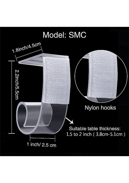 25 Adet Masa Süpürgelik Klipsleri Plastik Masa Örtüsü Klipsleri, Parti Kapalı Dış Mekan Etkinlikleriyle Buluşmak Için Kanca ve Döngü ile (Yurt Dışından) fiyatları