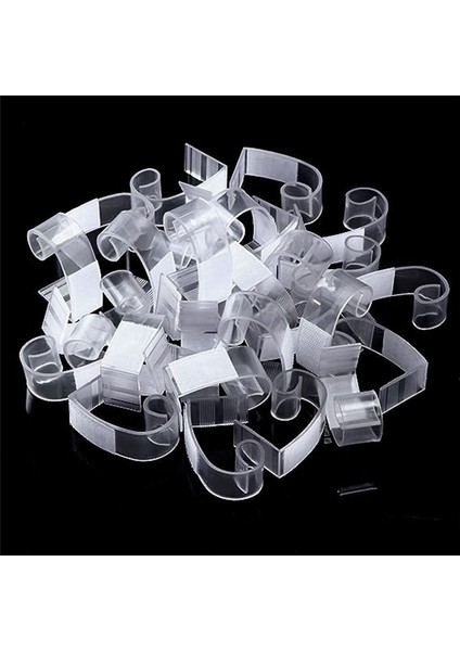 25 Adet Masa Süpürgelik Klipsleri Plastik Masa Örtüsü Klipsleri, Parti Kapalı Dış Mekan Etkinlikleriyle Buluşmak Için Kanca ve Döngü ile (Yurt Dışından) modelleri