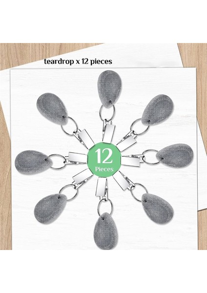 12 Adet Masa Örtüsü Ağırlıklar Masa Örtüsü Kolye Gözyaşı Gözyaşı Şekil Tablo Kapağı Ağırlıklar Taş Masa Ağırlıkları Askılar (Yurt Dışından) fiyatları