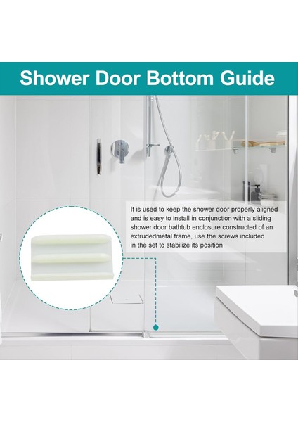 M6219 Sürgülü Duş Kapısı Alt Kılavuzu Sürgülü Duş Kapısı (Üst Heli) Duş Kapısı Kılavuzu 1/2 Kanallar 2 Paket (Yurt Dışından) fırsatları