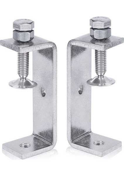 Metal Kelepçe Ağır Dereceli Kelepçe C Kelepçesi Geniş Çene Açıklıkları (85MM), 2pcs ile Kelepçe Kelepçesi (Yurt Dışından)