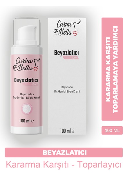 Dış Genital Bölge Beyazlatıcı Koku Giderici Bikini Bölgesi Bakım Kremi 100 ml fırsatları