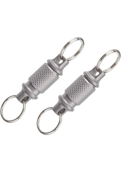 Titanyum Hızlı Bırakma Döner Anahtarlık, Çıkarılabilir Anahtarlık Ağır Hizmet Araba Anahtar Tutucu 2 Pcs (Yurt Dışından) fiyatları