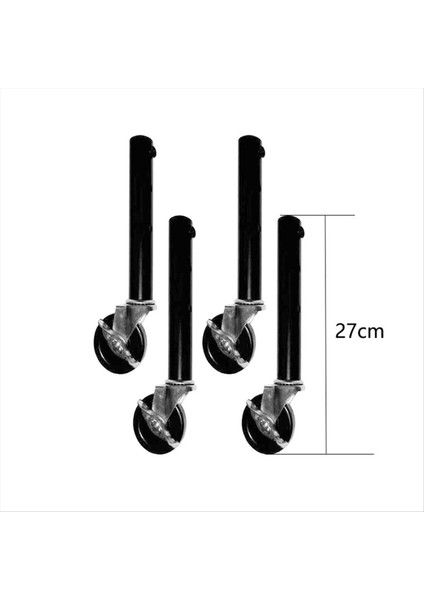 Katlanır Masa Kalıcıları Için Masa Bacak Uzantısı - Düz ve Kavisli Bacaklar Için Tekerleklerle 4 Yükseltici Paketi 27CM (Yurt Dışından) indirimleri