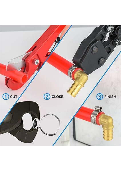 100 Pc 1/2 Inç Pex Cinch Kelepçe Halkaları, Yüksek Li 304 Paslanmaz Çelik Pex Kıvrım Yüzükleri, Pex Boru Takma Kelepçe Halkaları (Yurt Dışından) fırsatları