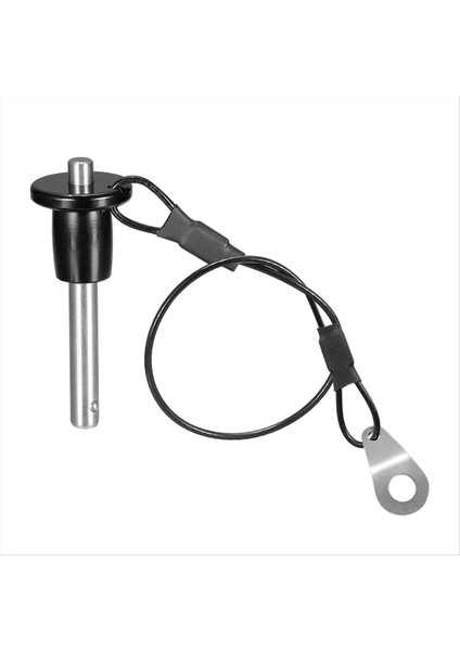 Paslanmaz Çelik Hızlı Serbest Bırakma Pimi 6mm Çapı Top Kilitleme Pimi Ip Büğnesi Kravat Kablosu Kullanılabilir Uzunluk 25MM (Yurt Dışından)