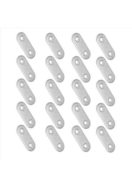 Paslanmaz Çelik Düz Braket Düz Müfettiş Fikir Plakaları 40MM 20 Pcs (Yurt Dışından) modelleri