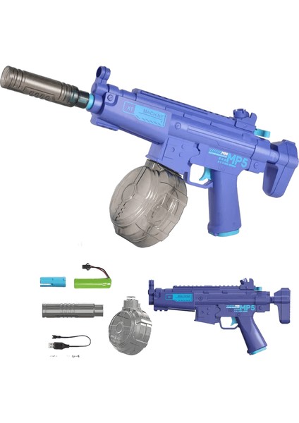 Su Tabancası Elektrikli M416 Tüfek Ak Tam Otomatik Başlatıcı Büyük Kapasiteli Yetişkinler Için Su I Çocuklar Yaz Tatili Açık Gamecolor: E (Yurt Dışından)