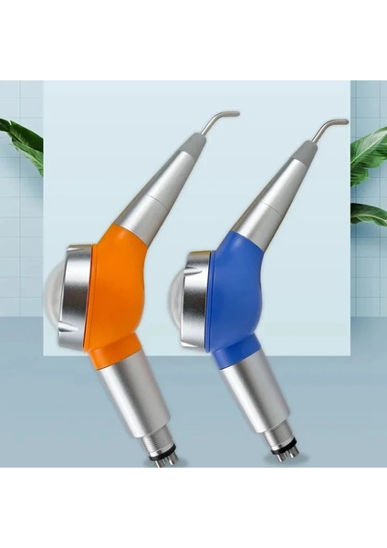 Dental Sand -Blaster Hava Peygamber Ünitesi Hava Parlatıcı Peygamber Jet 2/4hole Su Sprey Kumlu Tabancalı Hava Akışı Dişleri Temizleme Araç Rolor: Mavi 2hole (Yurt Dışından)