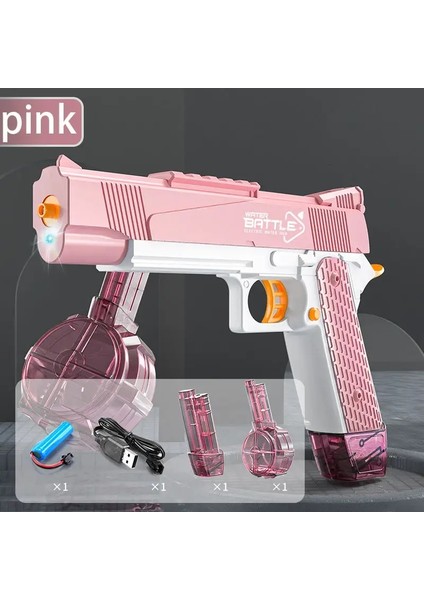 M1911 Elektrikli Su Tabancalar Toyun Toy Squirt Ları, Pool Plajı Atış Oyunları Açık Hava Oyuncakları, Çocuklar Için Su Blaster Tabanca Adultcolor: 1 (Yurt Dışından)