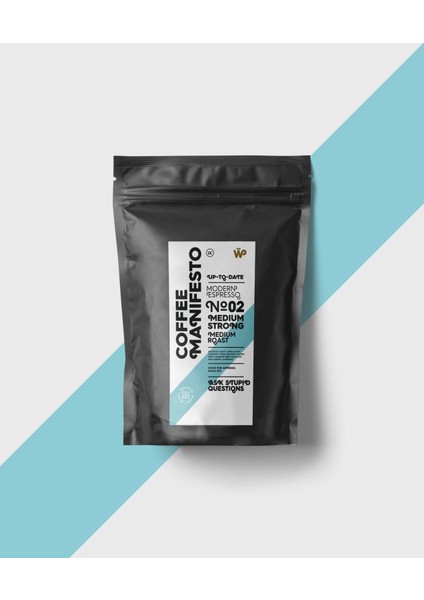 NO02 Modern Espresso Çekirdek Kahve 250 gr