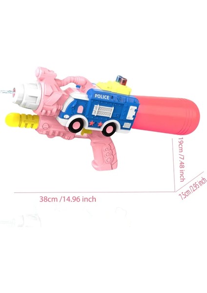 570ML Yüksek Kapasiteli Su Blaster -Outtoor Water Tabancası Çocuklar Için Yetişkinler, Taşınabilir Pompa Eylem Tasarımı Poolcolor: Pembe 570ML (Yurt Dışından)