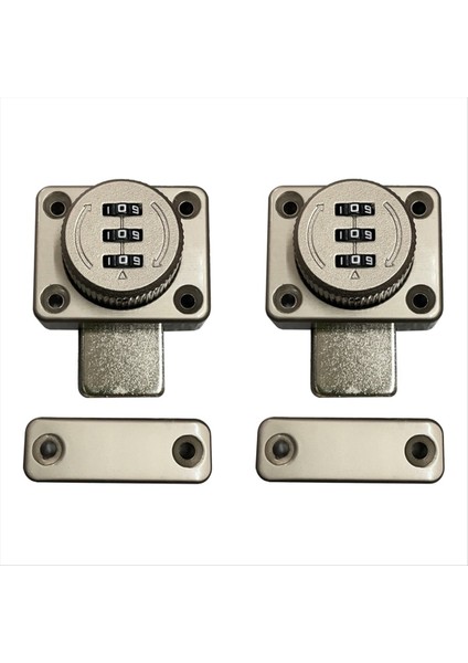2pcs Yok Puling Compination Yok Kilit Mandal Mandal Millet Kapısı Otostomu Sürgülü Kapı Kilit Açık Kapı Kilit Kilit Odası Kapı Ecruity (Yurt Dışından)