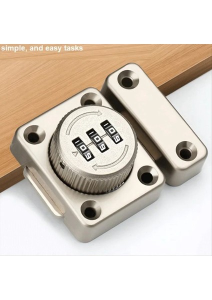 2pcs Yok Puling Compination Yok Kilit Mandal Mandal Millet Kapısı Otostomu Sürgülü Kapı Kilit Açık Kapı Kilit Kilit Odası Kapı Ecruity (Yurt Dışından) fiyatları